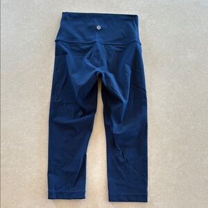 Lululemon Wunder Under Crop Leggings